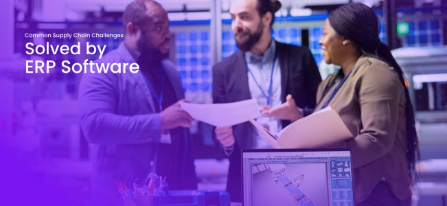 Supply Chain Challenges Solved by ERP Software